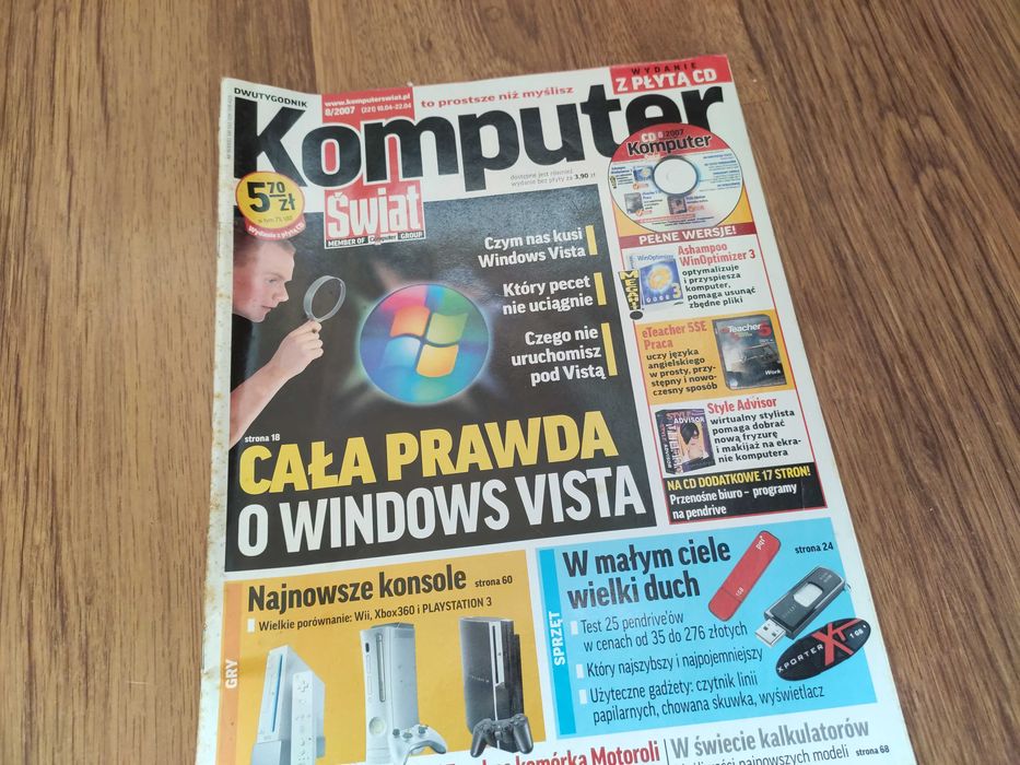 48x sztuk Komputer Świat, PC WORLD, Twój Niezbędnik, Ekspert 2001 - 2007