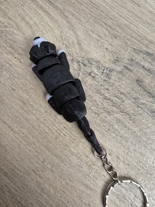Breloczek American Bully 3d - Seria Psów Brelok Druk3d fidget Keychain