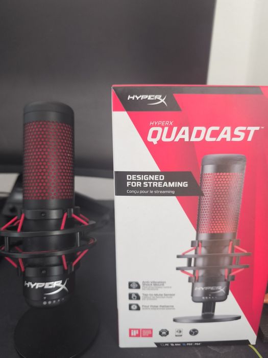 Microfone Hyperx  QUADCAST472859797976535040