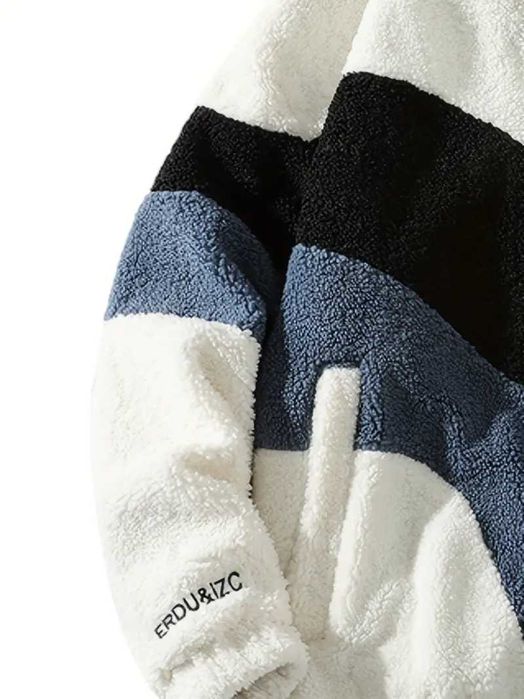 Casaco Fleece Xadrez para Homens