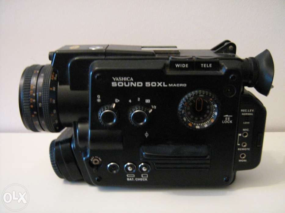 Máquina camara de filmar 8mm  yashica sound 50 xl macro