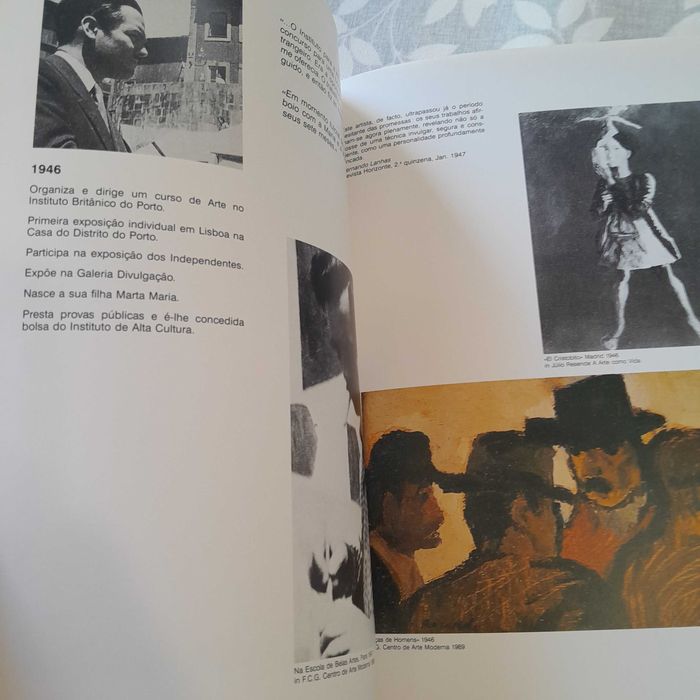 Catálogo de Exposição de Júlio Resende - Pintura- Desenho