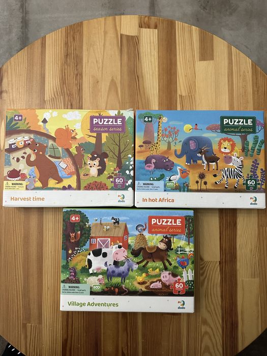 Детские пазлы. На 3+ 4+