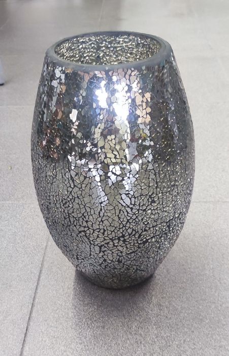 Jarra Vaso alto mosaico de espelho The Conran Shop Inglaterra