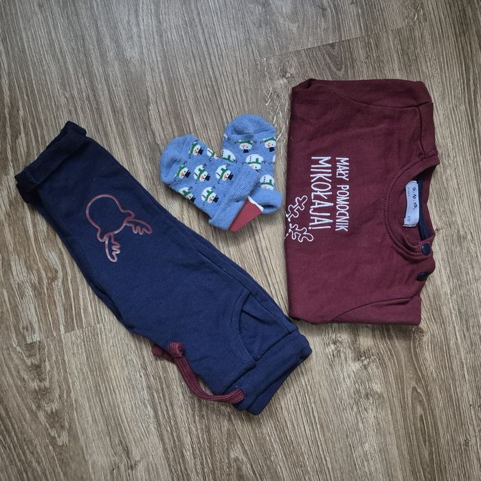 Dresowy komplet świąteczny 5.10.15