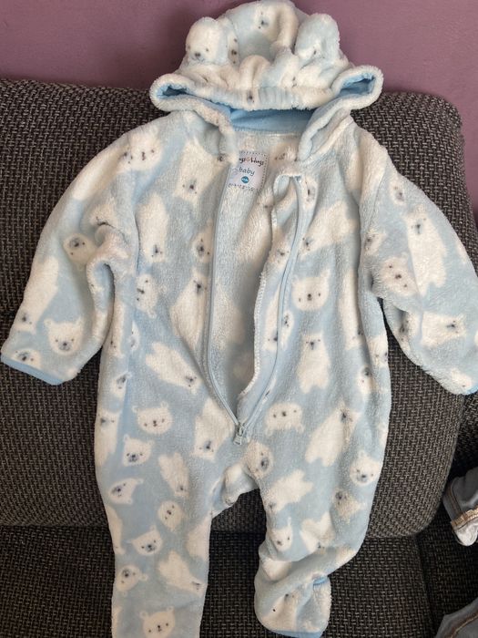 Kombinezonik wiosna unisex 80/86 stan bdb
