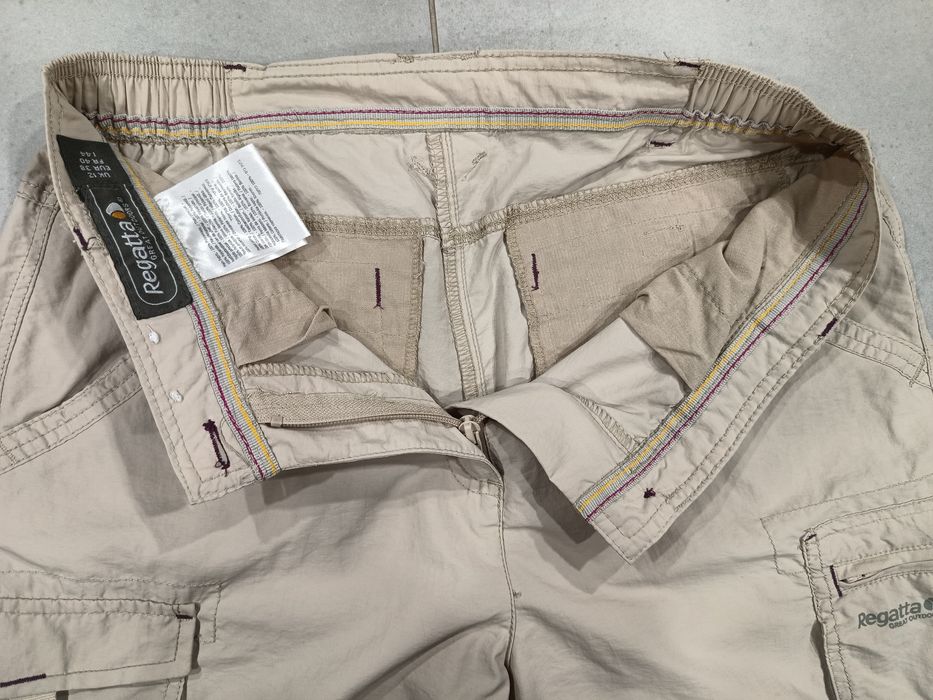 Szorty trekkingowe damskie Regatta roz. M 38 rybaczki krótkie spodenki