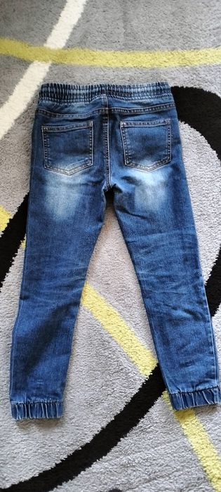 Spodnie jeansy chlopięce 122 cm