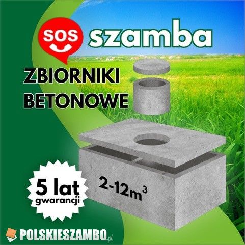 Zbiornik betonowy Szambo betonowe Deszczówka Woda Piwiniczka Atest