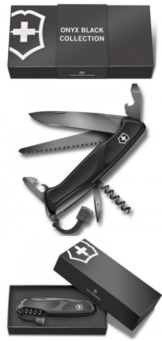 ЗНИЖКИ! Ціни УТОЧНЮЙТЕ Ніж Victorinox RangerGrip Ranger Grip Wood Onyx Black DualPro