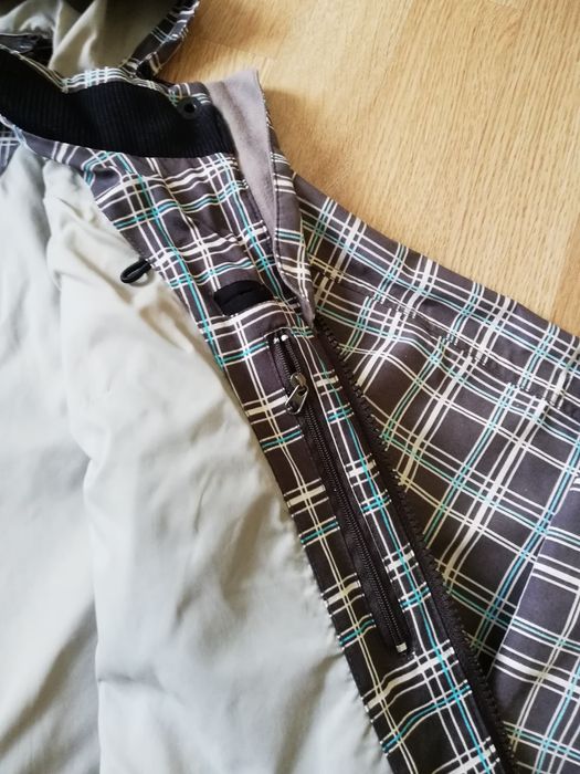 (r. 38/40) płaszcz sportowy wiatrówka Campus Aurora, krata