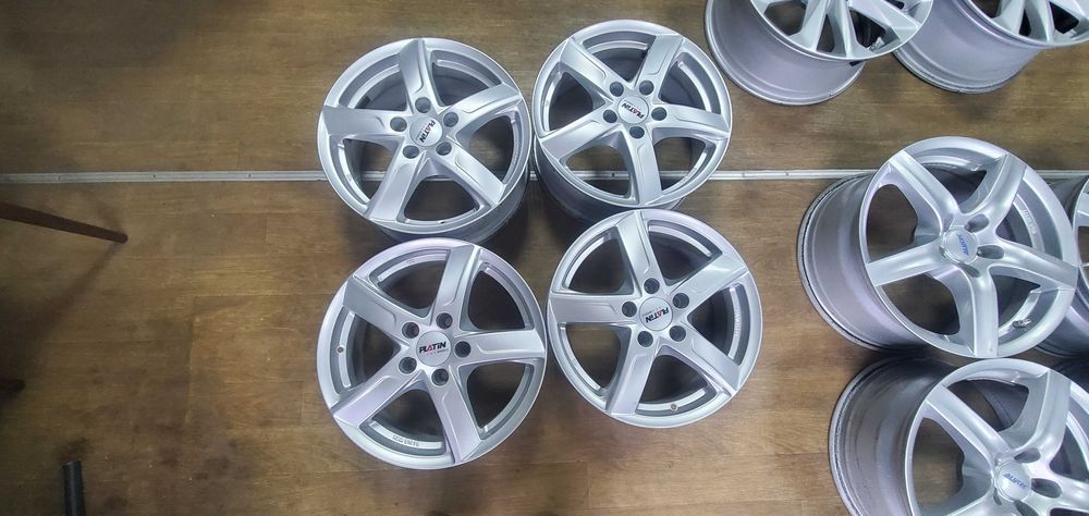 Диски 5 112 R16 Volkswagen VWAG Platin Germany 6,5J ET46, ЦО57,1