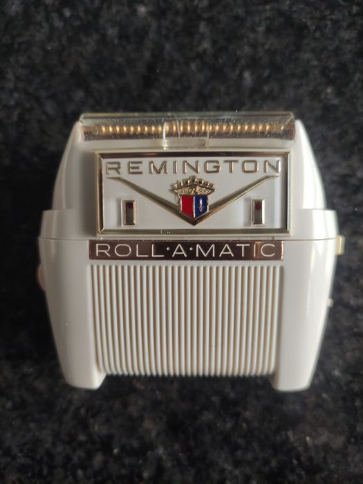 Máquina de Barbear Remington Roll-A-Matic deluxe 1964, a funcionar!