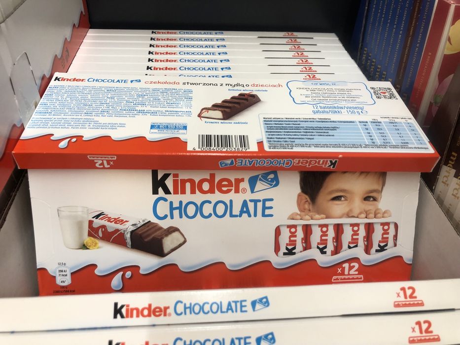 Kinder Chokolate 150 gram.