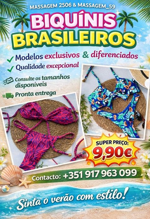 Massagem 2506 Biquínis Brasileiros