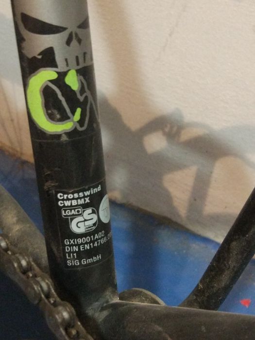 Rower Bmx Cross Wind Free Style Oryginalny Profilowane uchwyty-unikat
