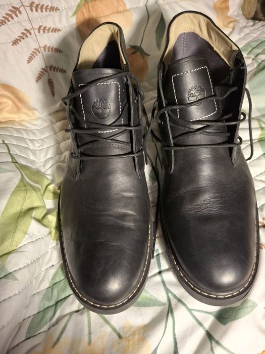 Шкіряні чоловічі черевики ботинки Timberland