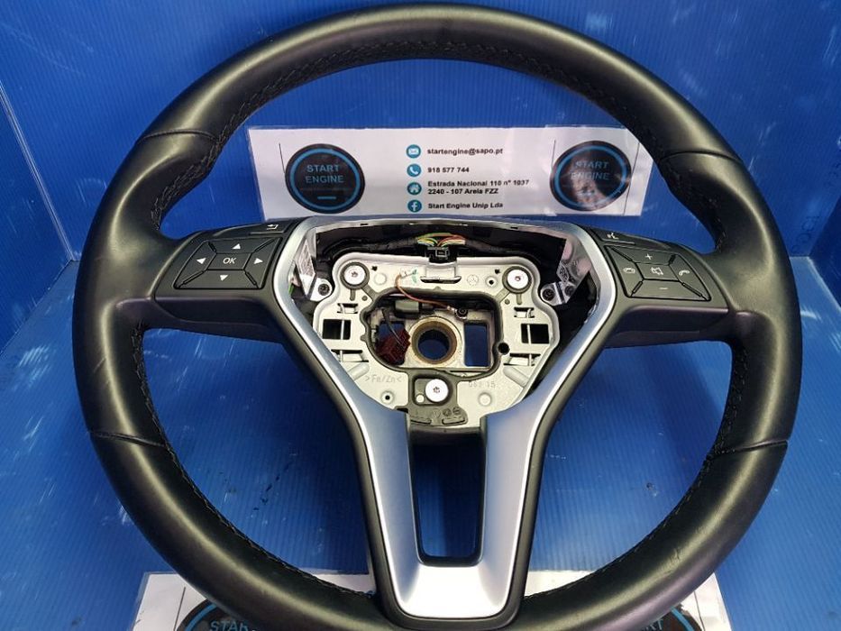 Volante Mercedes Classe A W176 Classe C W204 Classe E W207 sem airbag