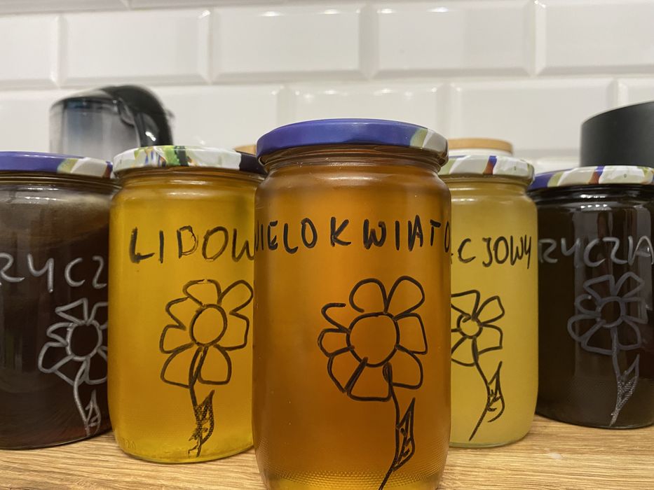 Miód prosto z pasieki GRYCZANY AKACJOWY LIPOWY SPADZIOWY dowóz gratis!