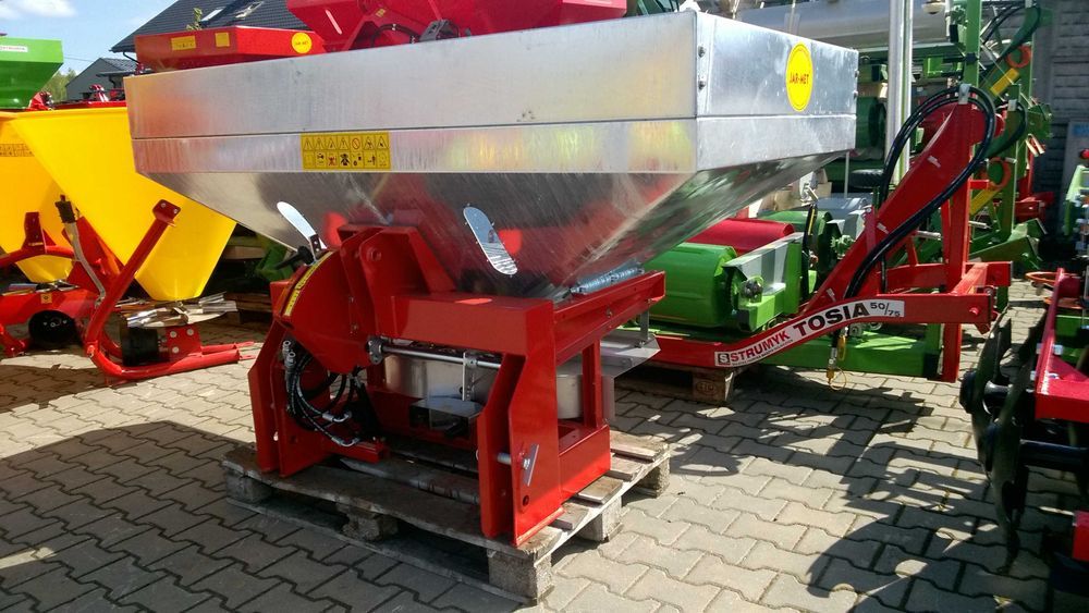 Rozsiewacz Dwutarczowy Nawozów Promar Strumyk Jar-Met 600kg do 1200kg