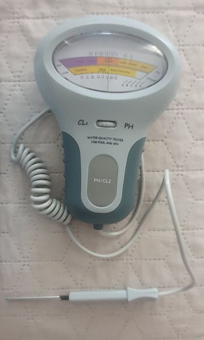 Tester jakości wody pH / Cl₂ – do basenu i SPA – NOWY