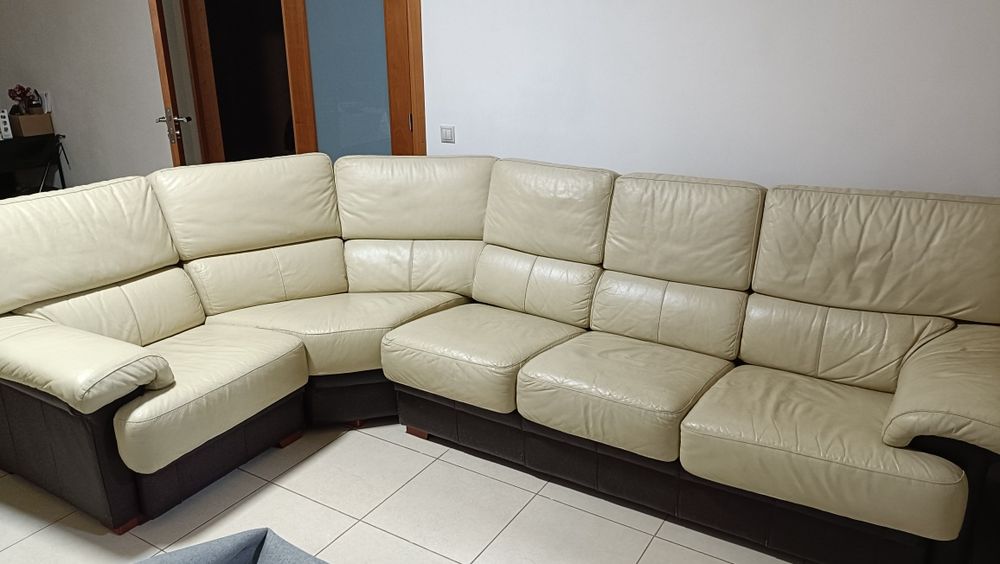 Sofá em Beja pele