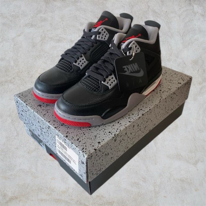 Air Jordan 4 bred reimagined