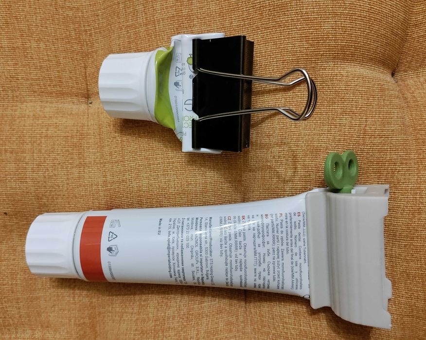 Удобный и эффективный дозатор для зубной пасты в тюбике