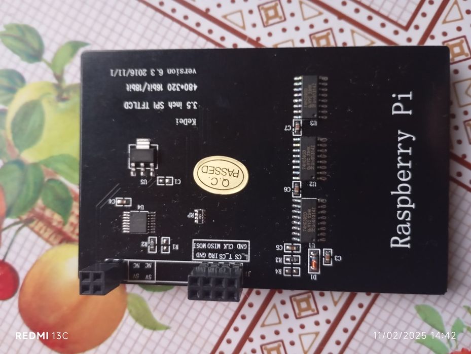 3.5 LCD raspeberry pi