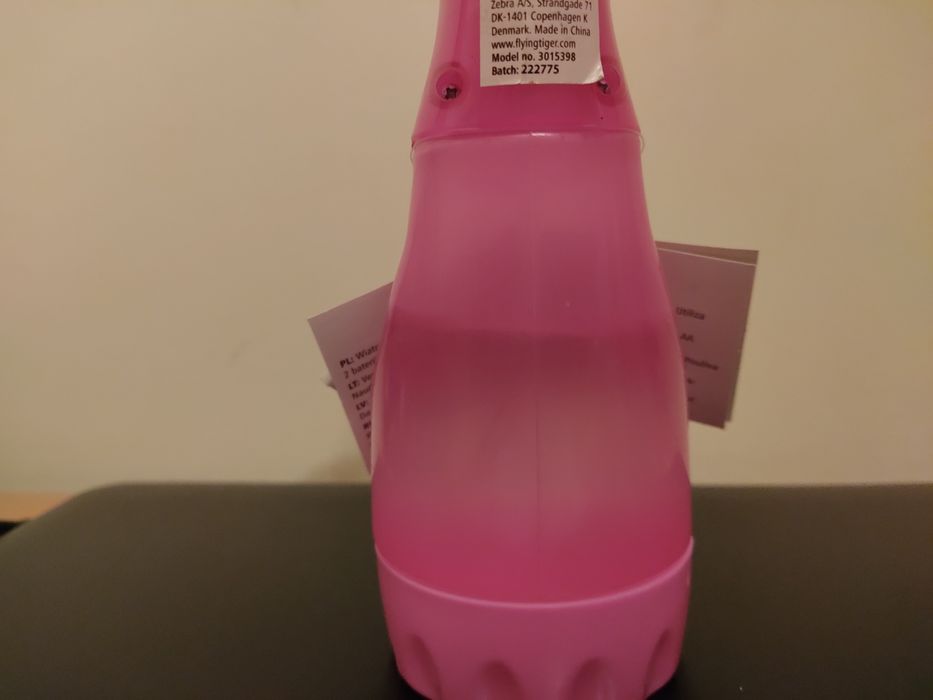 Ventoinha com água Tiger (nova)