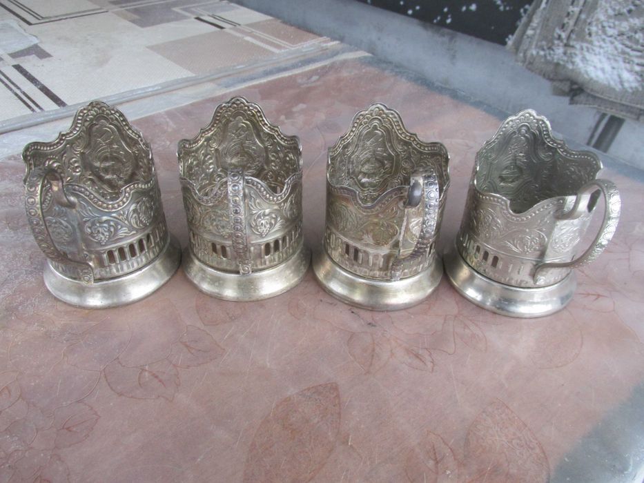 підстаканники СССР  космос 4 шт.