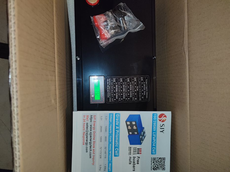 Акумулятор lifepo4 12v 300a SJY   резервне живлення