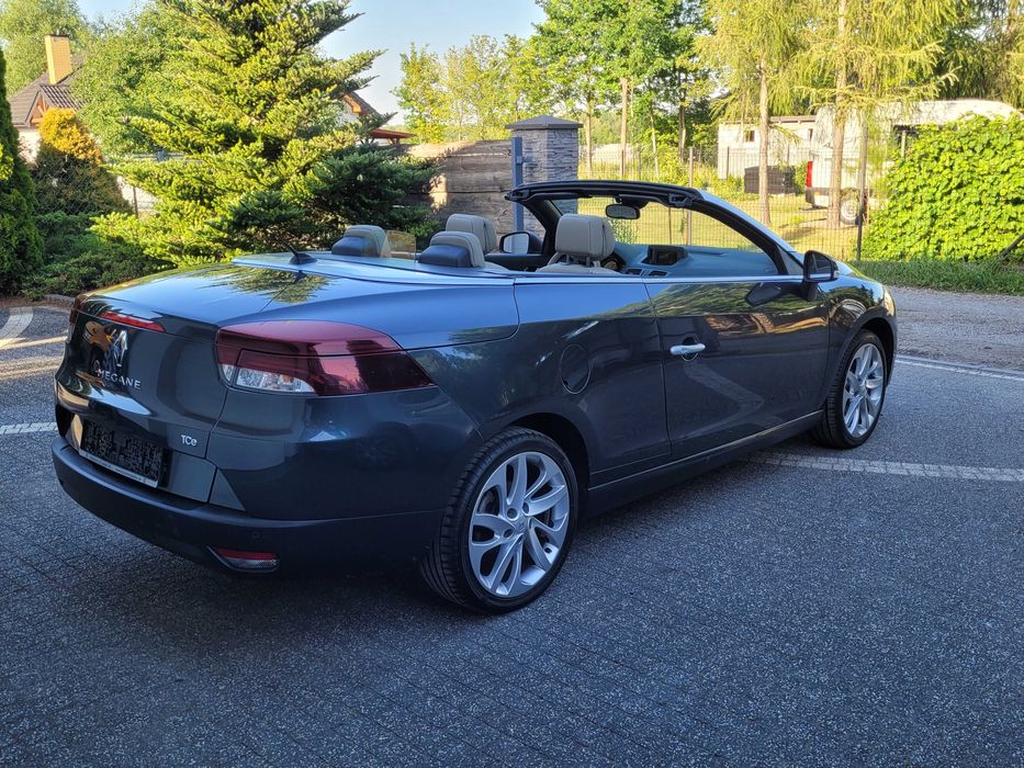 Renault Megane CC 1,4B 131KM LUXE navi jasna skóra alufelga- w ofercie różne Cabrio