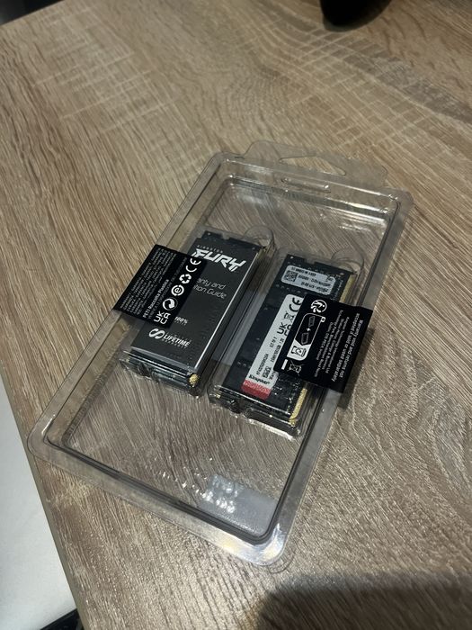 Оперативна памʼять для ноутбуків Kingston FURY ImpactDDR4 SO-DIMM 64GB
