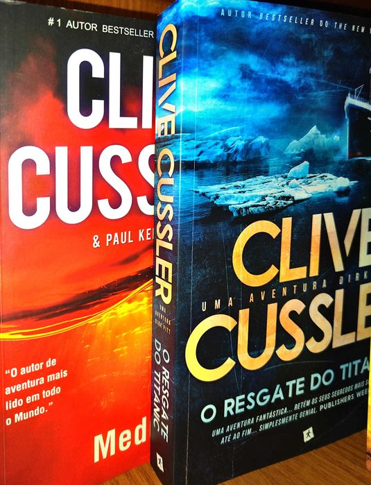 Tim collins, A.G Riddle, caty kelly, Clive Cussler