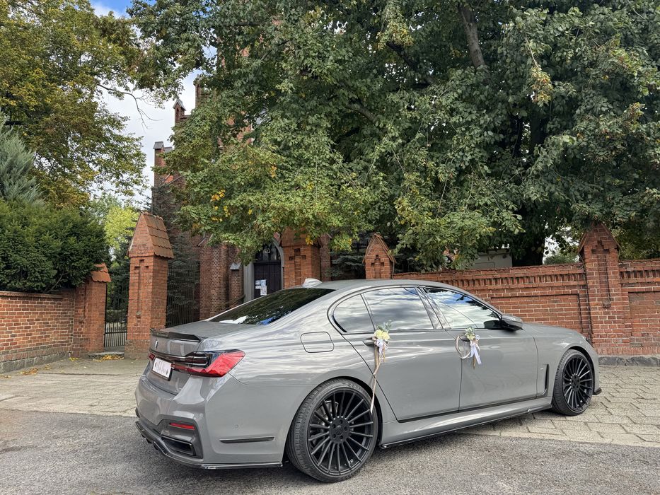 Auto do ślubu Bmw 7 g11