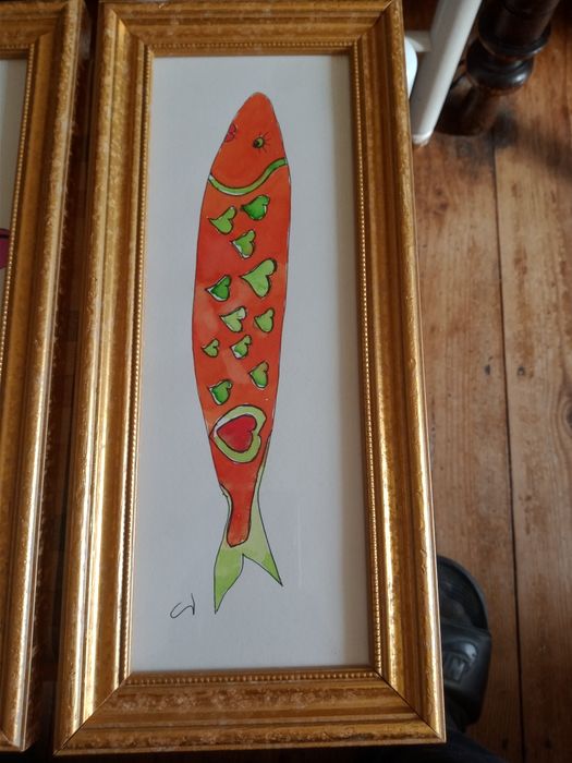 Serigrafias horiginais e assinadas.