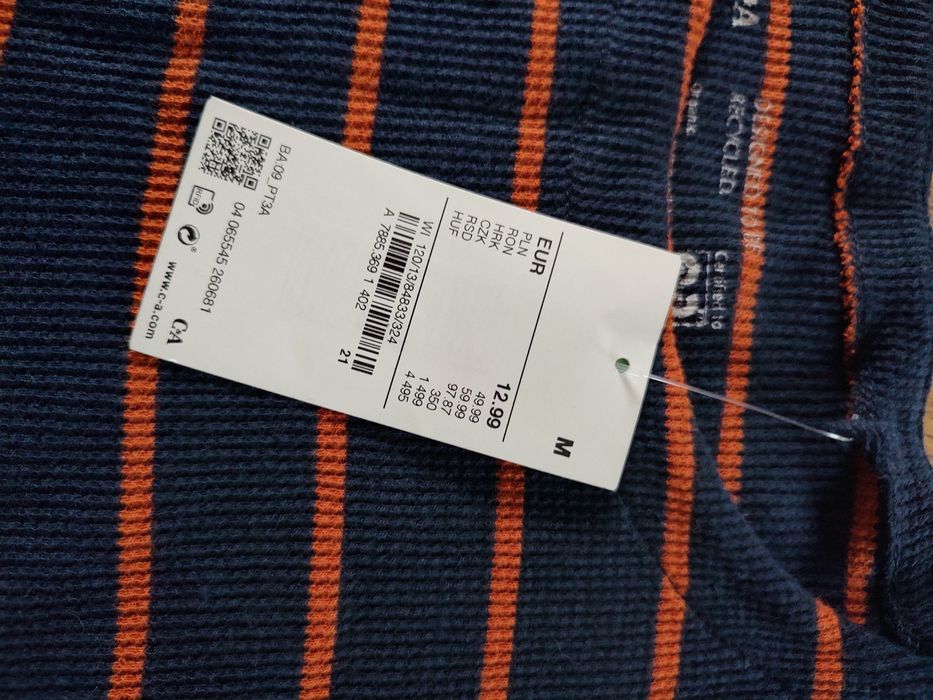 Sweter męski cienki C&A