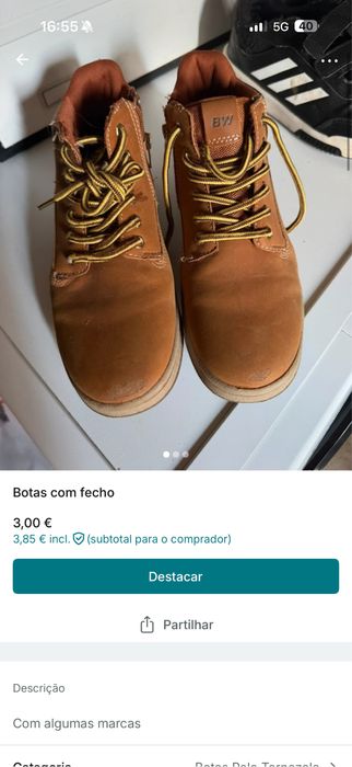 Lote de 3 pares de sapatilhas menino