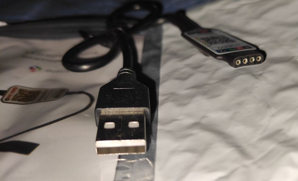 Констроллер лед LED лента RGB usb