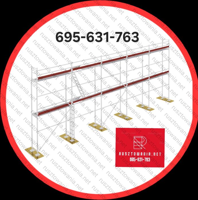 Rusztowanie zestaw 60m2 NOWE