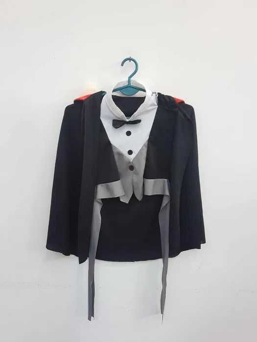 Peleryna przebranie wampir Drakula hrabia halloween. 6-12 lat BH006