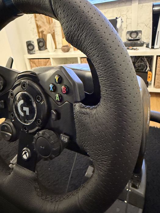 Logitech G923 como novo (oferta kit mudancas selado)