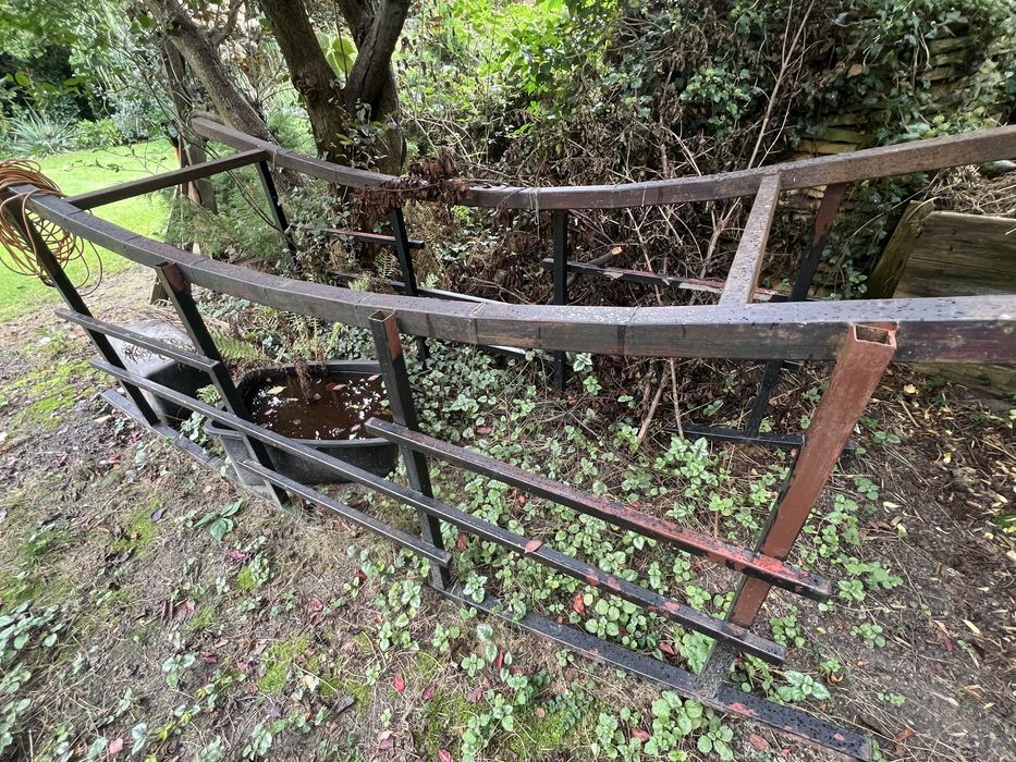 Stalowy Mostek Stelaż most 3,5 m