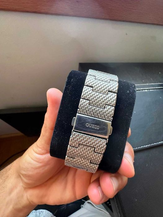 Relógio Guess Homem – Mostrador Preto | Aço Inoxidável