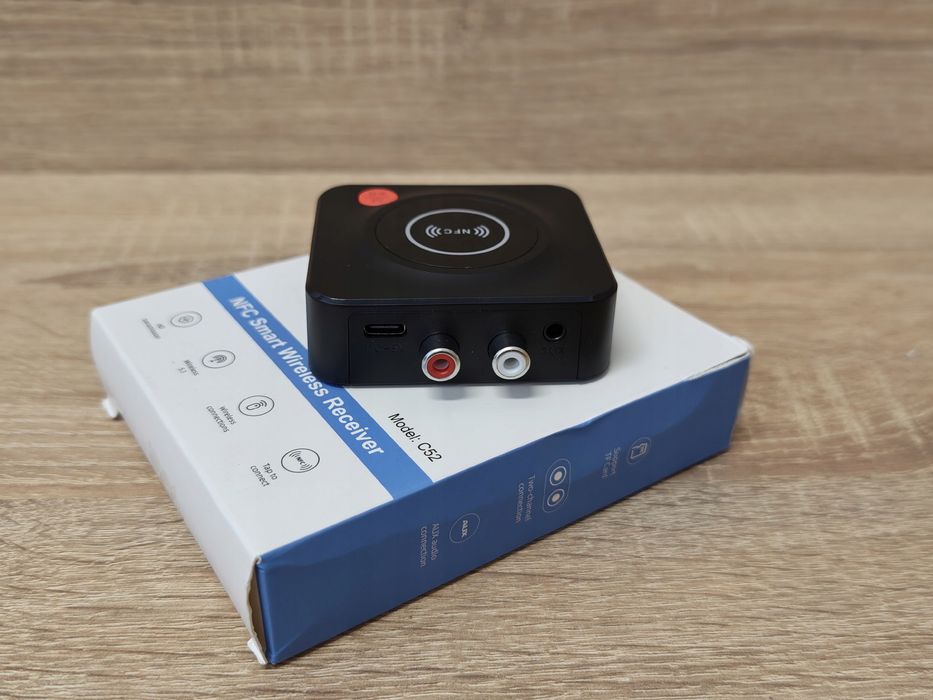 Adapter bluetooth nfc c52 bezprzewodowy odbiornik usb
