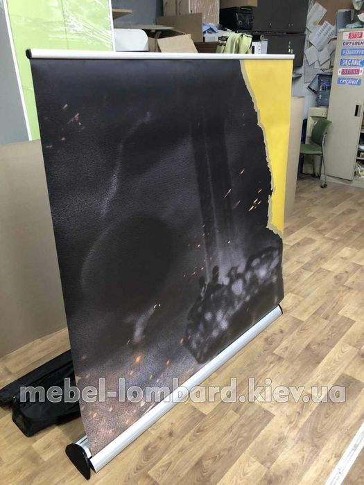 Виниловый студийный фон и стойка, держатель для фона, бу