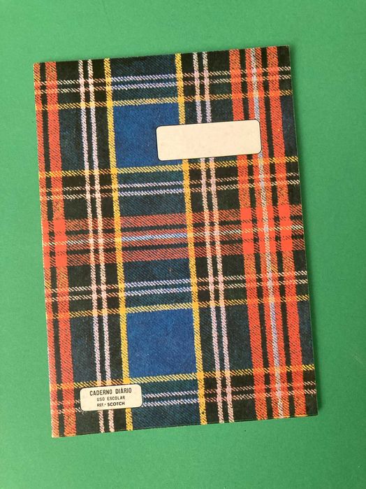 Caderno Escolar Scotch da Firmo Anos 70