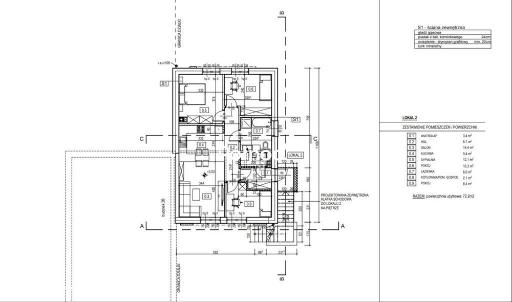 Apartament  z ogródkiem i miejscem postojowym