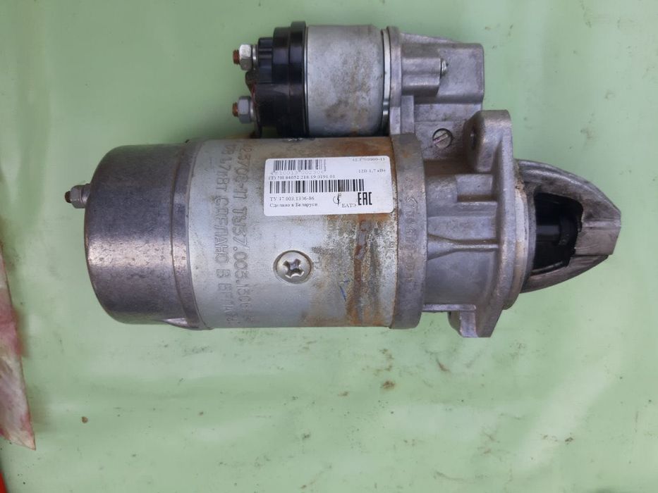 Стартер, пальцы, рессоры, патрубки, сальник редуктора - (для Газели)